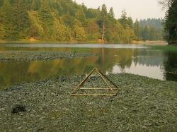 completed pyramid using the pyramid connectors. 