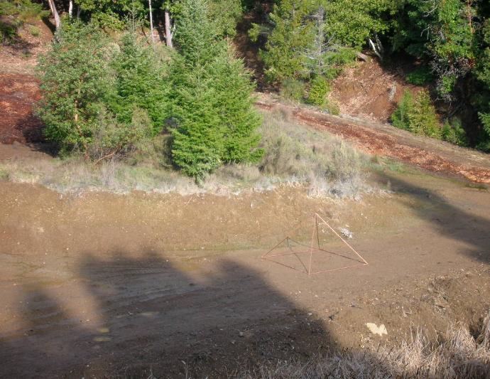 ten foot base copper pyramid using the pyramid connectors. 